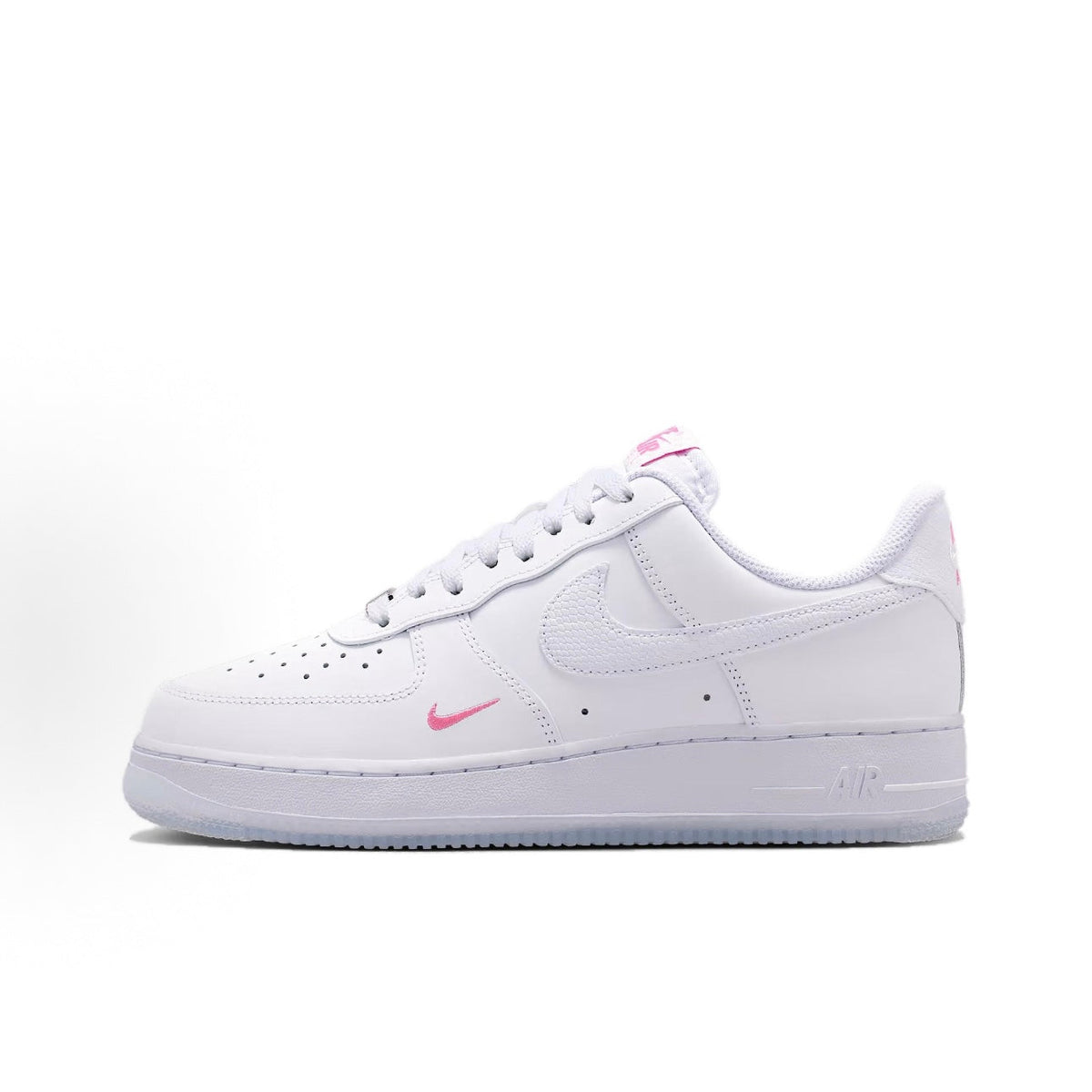 Nike Air Force 1 '07 Low Women's Sneakers (Pink/White)