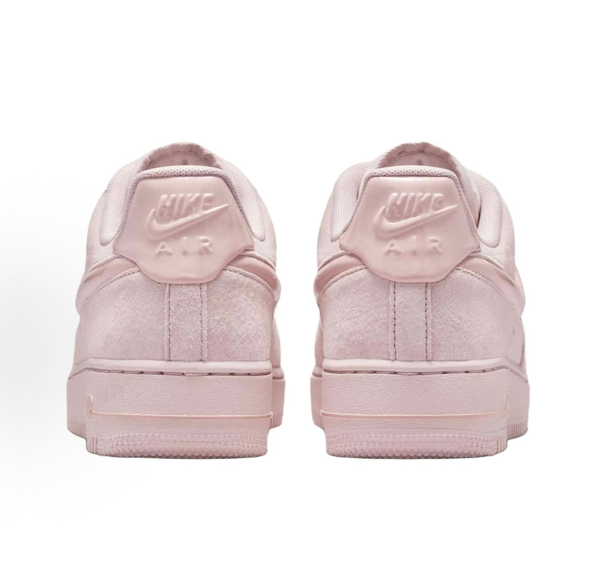 Nike Air Force 1 Women's Leather Low-Top Sneakers – Pink