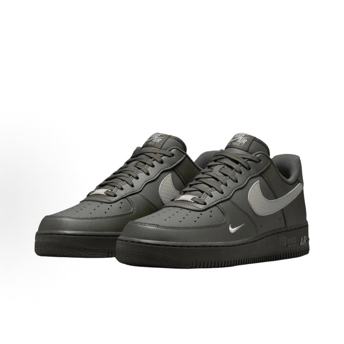 Nike Air Force 1 '07 Men's Synthetic Leather Sneakers – College Grey