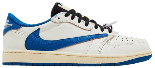 AJ1 Low Travis Scott x Fragment Military Blue