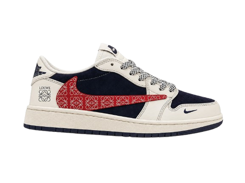 AJ1 Low Travis Scott x Loewe Monogram Customs