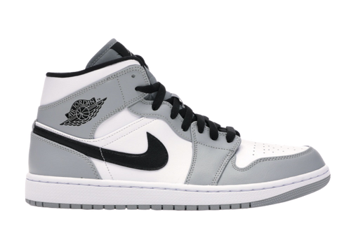 AJ1 Mid Light Smoke Grey